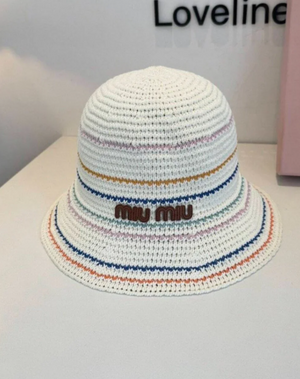 Miu Miu | Accessories | Miu Miu Summer Straw Hat | Poshmark display picture 2